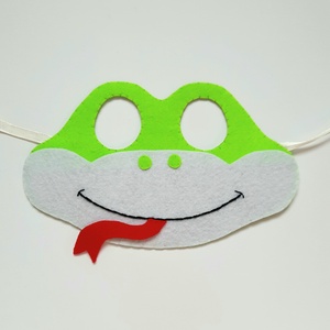 Kígyó farsangi jelmez gyerekeknek - ruha & divat - jelmez & álarc - álarc - Meska.hu