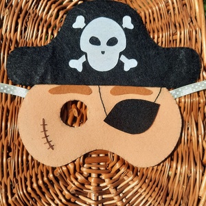 Kalóz farsangi jelmez fiúknak - ruha & divat - jelmez & álarc - álarc - Meska.hu