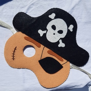 Kalóz farsangi jelmez fiúknak - ruha & divat - jelmez & álarc - álarc - Meska.hu