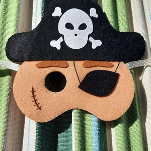 Kalóz farsangi jelmez fiúknak - ruha & divat - jelmez & álarc - álarc - Meska.hu