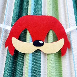 Knuckles - Sonic ellensége halloween jelmez fiúknak - Meska.hu