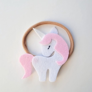 Unikornis fejpánt - ruha & divat - hajdísz & hajcsat - hajráf & hajpánt - Meska.hu