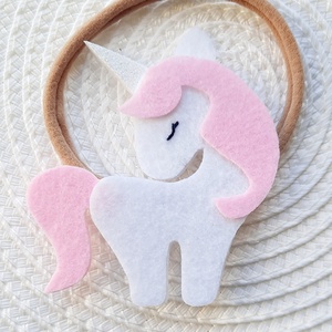 Unikornis fejpánt - ruha & divat - hajdísz & hajcsat - hajráf & hajpánt - Meska.hu