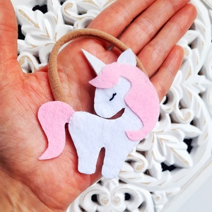 Unikornis fejpánt - ruha & divat - hajdísz & hajcsat - hajráf & hajpánt - Meska.hu