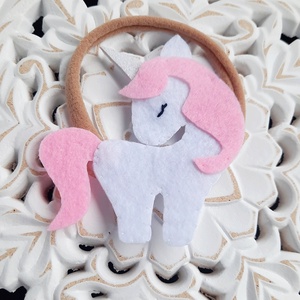 Unikornis fejpánt - ruha & divat - hajdísz & hajcsat - hajráf & hajpánt - Meska.hu