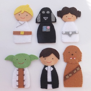 Star Wars - ujjbáb, Játék & Sport, Bábok, Ujjbáb, Varrás, MESKA