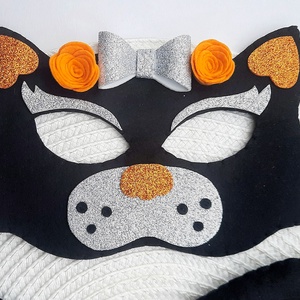 Fekete macska tüllszoknyával és farkincával farsangi jelmez lányoknak - ruha & divat - jelmez & álarc - jelmez - Meska.hu