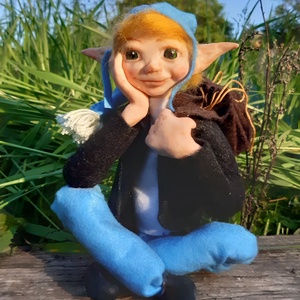 Manó figura - Meska.hu