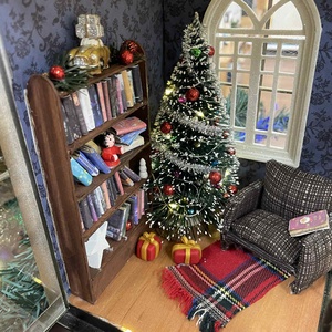 Karácsonyi lámpás dekoráció - karácsony - karácsonyi lakásdekoráció - karácsonyi fénydekoráció - Meska.hu