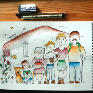 Egyedi portré a Te kívánságod szerint! - Meska.hu