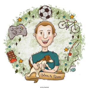 Mantina - 1 fős egyedi portré - művészet - grafika & illusztráció - digitális - Meska.hu