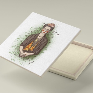 Frida Kahlo poszter - művészet - grafika & illusztráció - digitális - Meska.hu