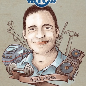 Mantina - 1 fős egyedi portré - művészet - grafika & illusztráció - digitális - Meska.hu