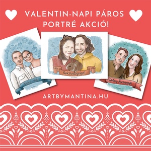 Szerelmes portré készítés AKCIÓ! - Meska.hu