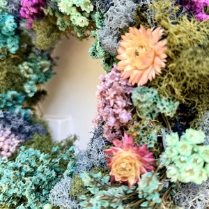 Tavaszi koszorú - ajtódísz - otthon & életmód - dekoráció - ajtó- és ablak dekoráció - ajtódísz & kopogtató - Meska.hu