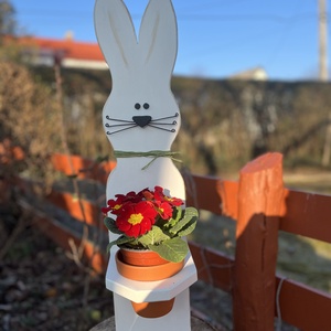 Nyuszis virágtartó - Meska.hu Nyuszis virágtartó - Meska.hu