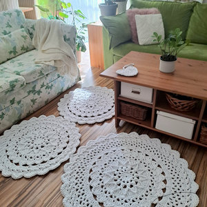 Rebecca, Otthon & Életmód, Lakástextil, Szőnyeg, Horgolt szőnyeg, Horgolás, MESKA