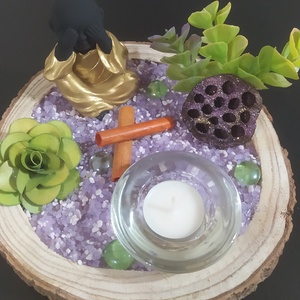 Buddha dísz, zen tál - otthon & életmód - dekoráció - asztal és polc dekoráció - asztaldísz - Meska.hu