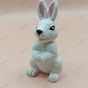 Húsvéti nyuszi figura, 7,6 cm - játék & sport - plüssállat & játékfigura - nyuszi - Meska.hu