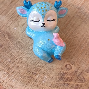 Alvó őzike figura - otthon & életmód - dekoráció - dísztárgy - Meska.hu