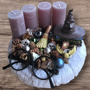 Harry Potter Adventi Koszorú  - Meska.hu