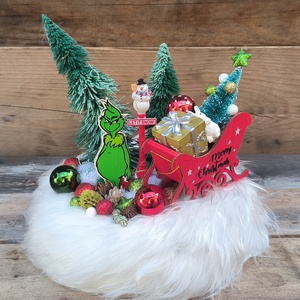 Grincs LED-es adventi dísz, Karácsony, Adventi díszek, Adventi gyertyadíszek és koszorúdíszek, , MESKA