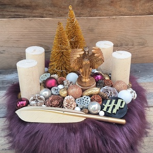 Harry Potter Adventi Koszorú 30 cm - Meska.hu