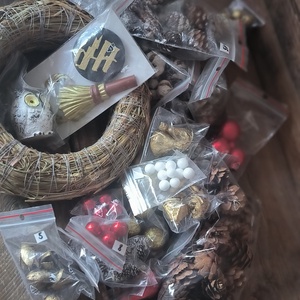 Harry Potter DIY box  csináld magad téli kopogtató - diy (csináld magad) - egységcsomag - Meska.hu