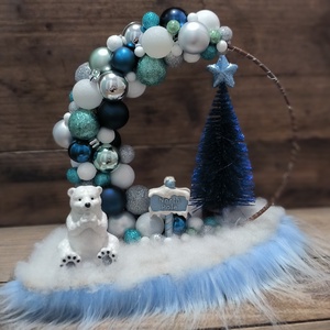 Karikás dekoráció - karácsony - adventi díszek - adventi ablakdekoráció - Meska.hu