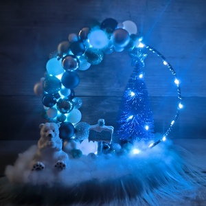 Karikás dekoráció - karácsony - adventi díszek - adventi ablakdekoráció - Meska.hu