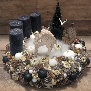 Harry Potter Adventi Koszorú  - Meska.hu