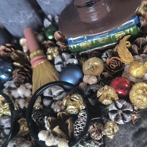 Harry Potter adventi box - karácsony - adventi díszek - adventi asztaldísz - Meska.hu