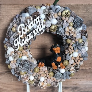 Tacskós téli kopogtató  - Meska.hu