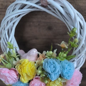 Tavasz a bejárati ajtón � kézzel készült, tavaszi kopogtató - Meska.hu