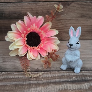 Húsvéti nyuszi figura, 7,6 cm - játék & sport - plüssállat & játékfigura - nyuszi - Meska.hu