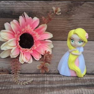 Tavaszváró őzikés dísz,  szürke kaspó, Otthon & Életmód, Virágdekoráció, Virágdíszek, Virágdísz kaspóban, , MESKA