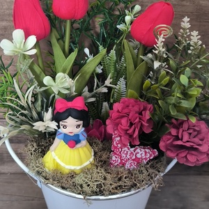 Hófehérke tavaszi vödör - Meska.hu