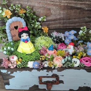 � Disney � Hófehérke tavaszi mesedekor � - otthon & életmód - dekoráció - húsvéti asztaldíszek - Meska.hu