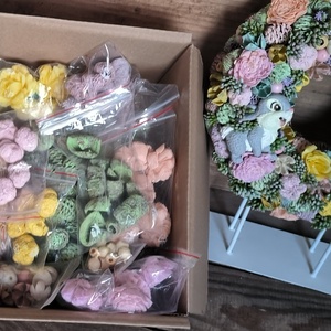 Toppancs � csináld magad tavaszi kopogtató - Meska.hu