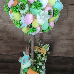  Tavaszi Tojásfa � 37 cm magas, díszdoboznyi cukiság!  - Meska.hu