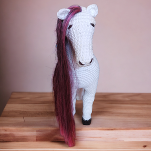 Horgolt ló - Meska.hu