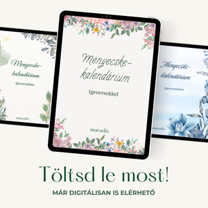 Menyecske-Kalendárium (digitális, azonnal letölthető), Otthon & Életmód, Papír, írószer, Jegyzetfüzet & Napló, Fotó, grafika, rajz, illusztráció, MESKA