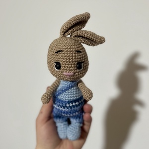 Horgolt pici Húsvéti nyuszi - Meska.hu