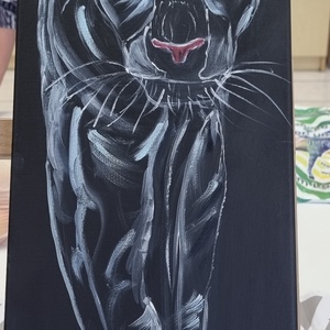 Egyedi akril festmény 20x60 - Meska.hu
