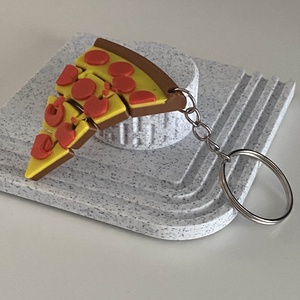 Pizza szelet kulcstartó, Táska & Tok, Kulcstartó & Táskadísz, Kulcstartó, , MESKA