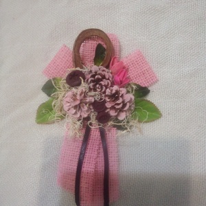 Kegyeleti koszorúkra díszítő rátét  - Meska.hu