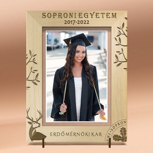 Diplomaosztóra, ballagásra, egyénre szabott grafikával, rendelhető képkeret. Diploma. - Meska.hu