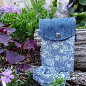 Válltáska, Crossbody, Virágmintás textilből készült, divatos parti táska, fesztivál táska., Táska & Tok, Kézitáska & válltáska, Vállon átvethető táska, Varrás, MESKA