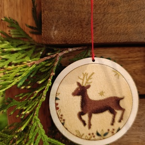 Karácsonyi textil és fa dekoráció , Karácsony, Karácsonyi lakásdekoráció, Karácsonyfadíszek, Mindenmás, MESKA