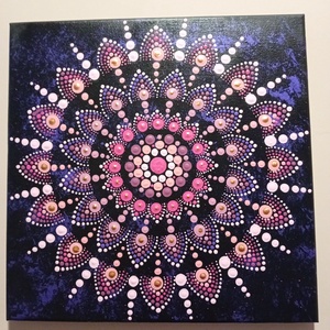 Mandala vászonkép., Otthon & Életmód, Dekoráció, Kép & Falikép, Vászonkép, Festészet, MESKA